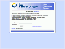 Tablet Screenshot of lrs.vituscollege.nl