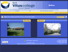 Tablet Screenshot of cms.vituscollege.nl